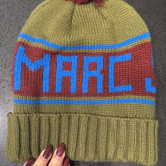 Marc Jacob’s beanie (green, maroon and blue) - Picture 2 of 2